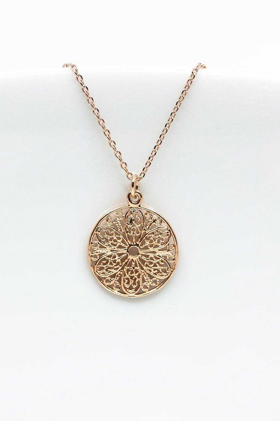 Schmuck Catalea | Kette Rosegold Boho Ornamente