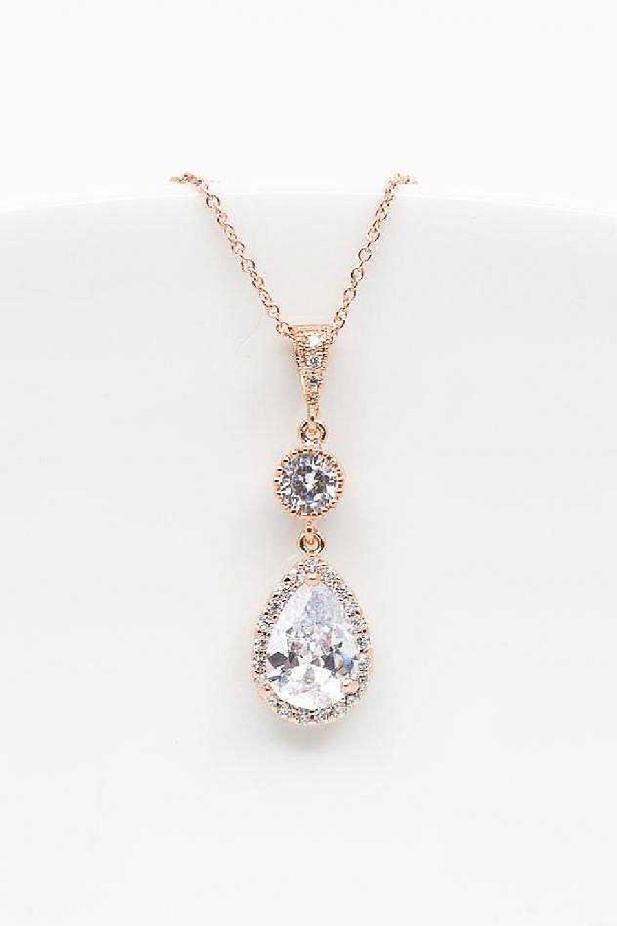 Hochzeitsschmuck Catalea | Kette Aurora Rosegold