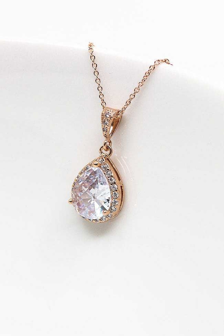 Hochzeitsschmuck Catalea | Kette Cannes Rosegold