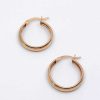 Schmuck Catalea | Creolen Rosegold Breit