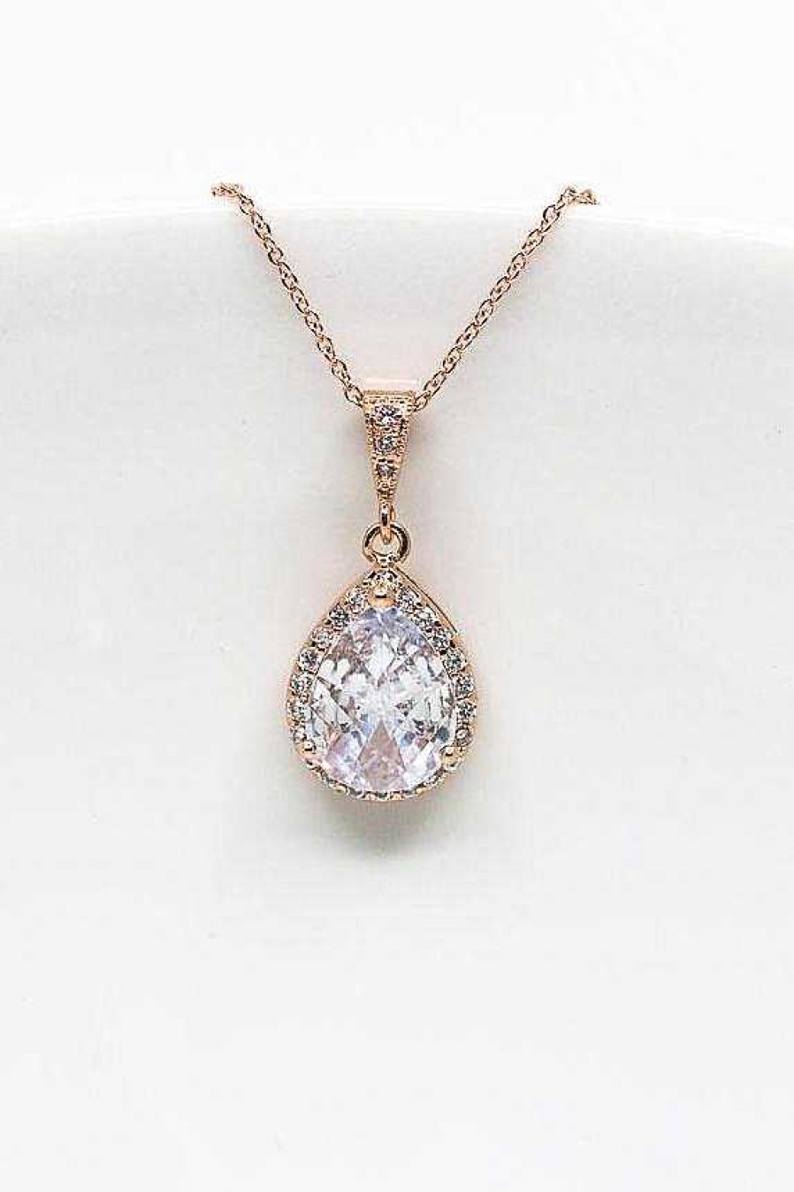 Hochzeitsschmuck Catalea | Kette Cannes Rosegold