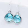 Schmuck Catalea | Ohrringe Silber Aquamarin Ravenna