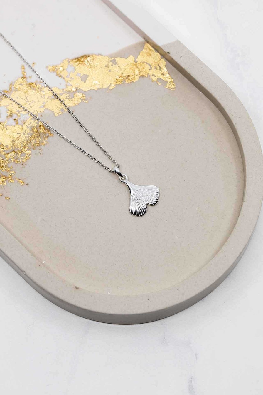 Schmuck Catalea | Kette Silber 925 Ginkgo