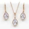 Hochzeitsschmuck Catalea | Set Paris Rosegold