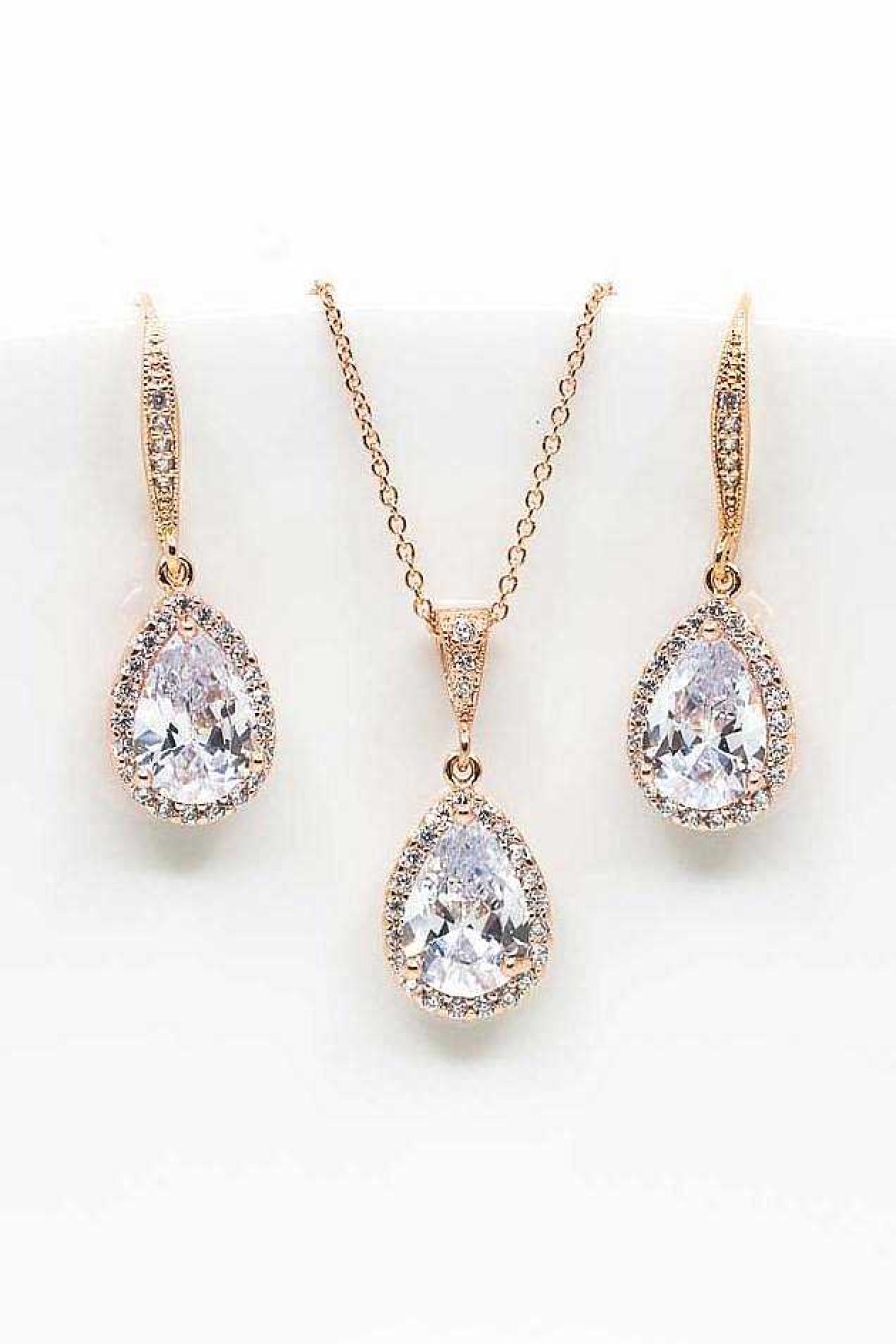 Hochzeitsschmuck Catalea | Set Paris Rosegold