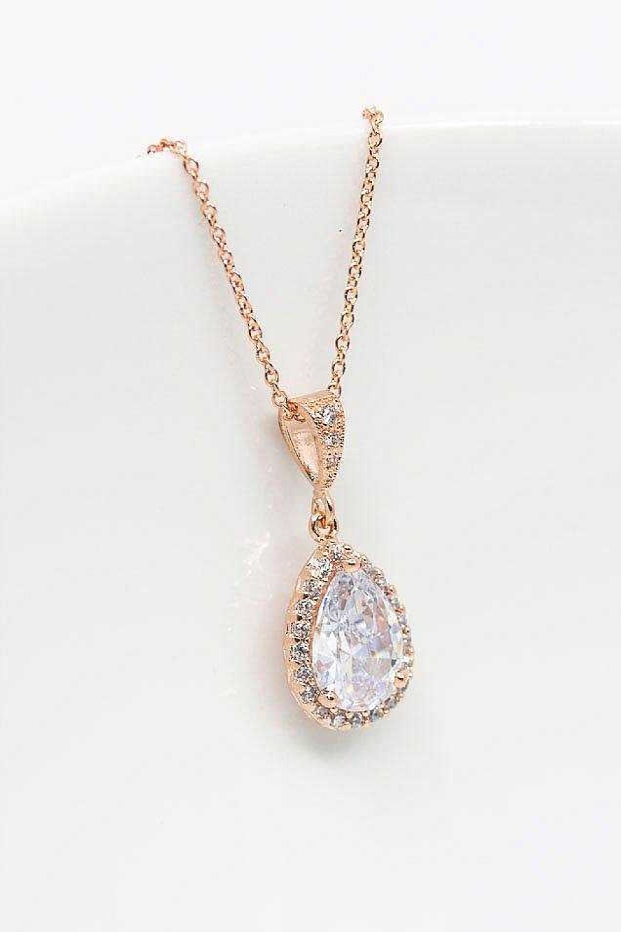 Hochzeitsschmuck Catalea | Kette Paris Rosegold