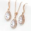 Hochzeitsschmuck Catalea | Set Lille Rosegold