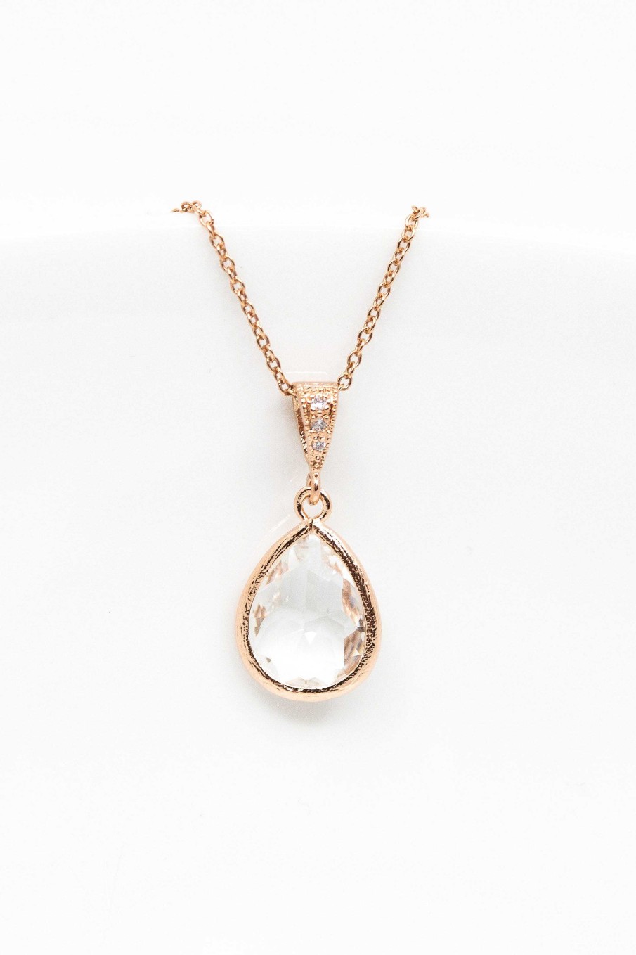 Hochzeitsschmuck Catalea | Kette Venedig Rosegold