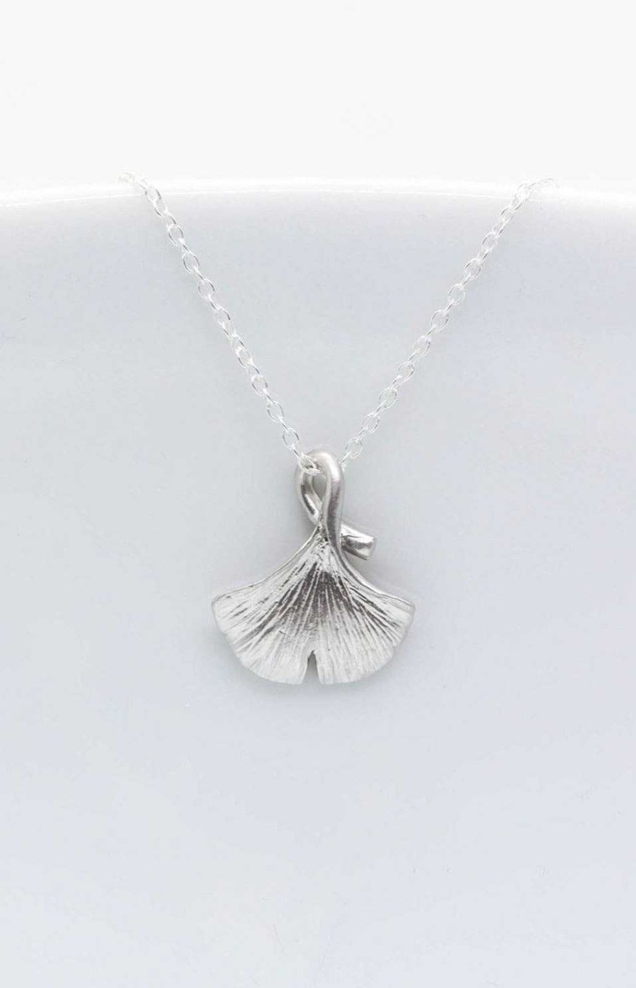 Schmuck Catalea | Kette Silber Ginkgo