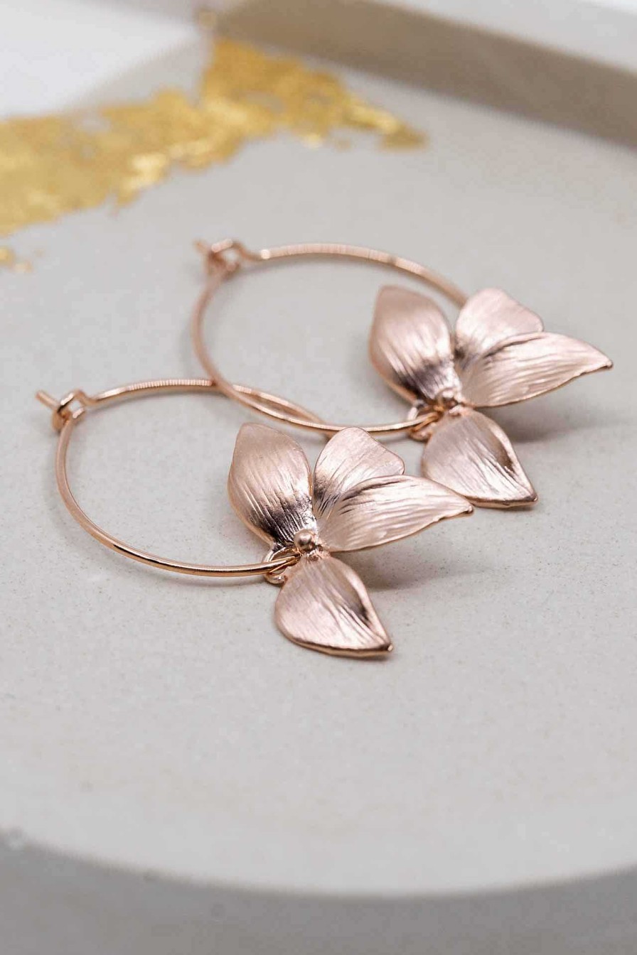 Schmuck Catalea | Creolen Rosegold Siena