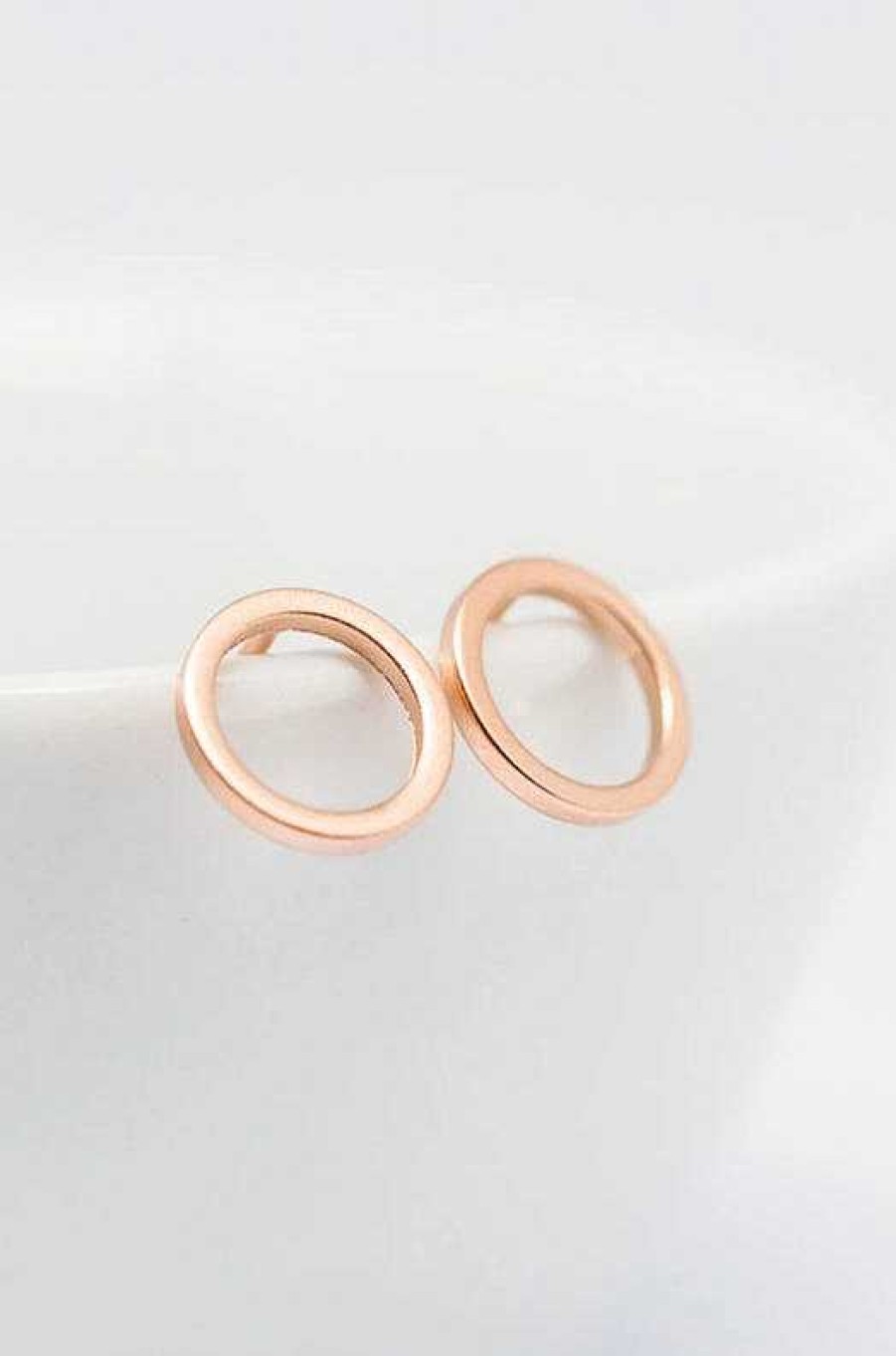 Schmuck Catalea | Ohrringe Rosegold Kreis