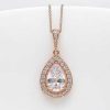 Hochzeitsschmuck Catalea | Kette Odessa Rosegold