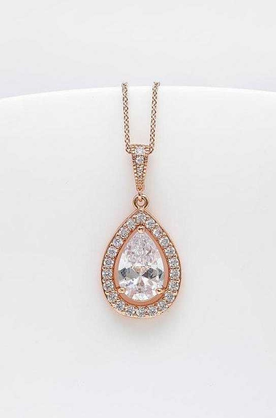 Hochzeitsschmuck Catalea | Kette Odessa Rosegold