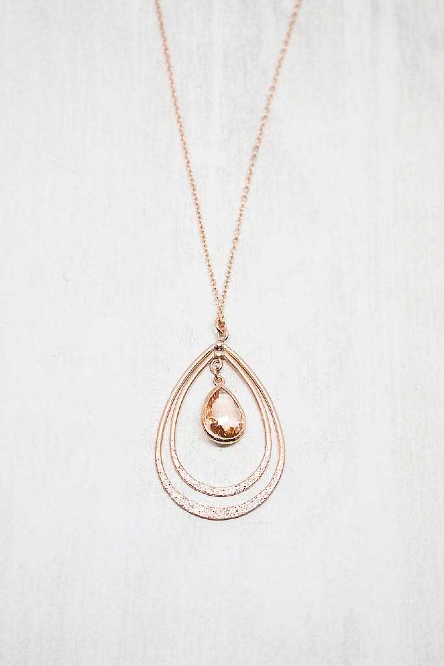 Schmuck Catalea | Kette Riga Rosegold Pfirsich