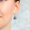 Schmuck Catalea | Ohrringe Silber Grau Gebrochen Ravenna