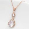 Hochzeitsschmuck Catalea | Kette Granada Rosegold