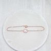 Schmuck Catalea | Armband Rosegold Kristall