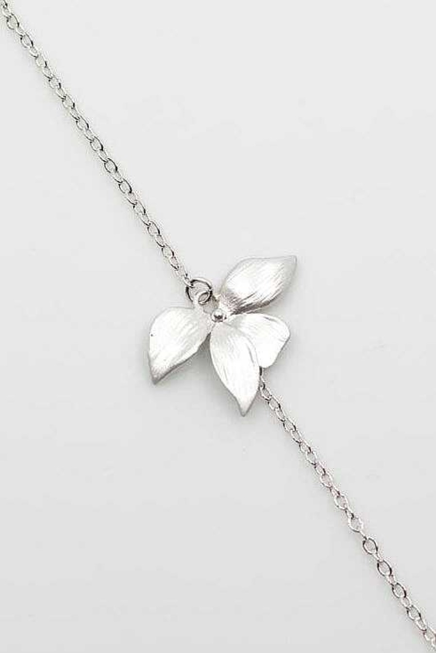 Hochzeitsschmuck Catalea | Armband Siena Silber Blume