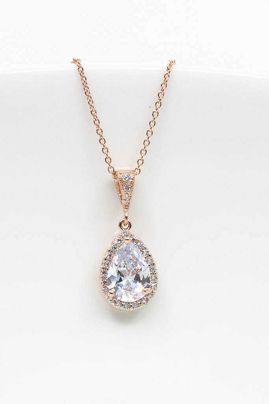 Hochzeitsschmuck Catalea | Kette Paris Rosegold