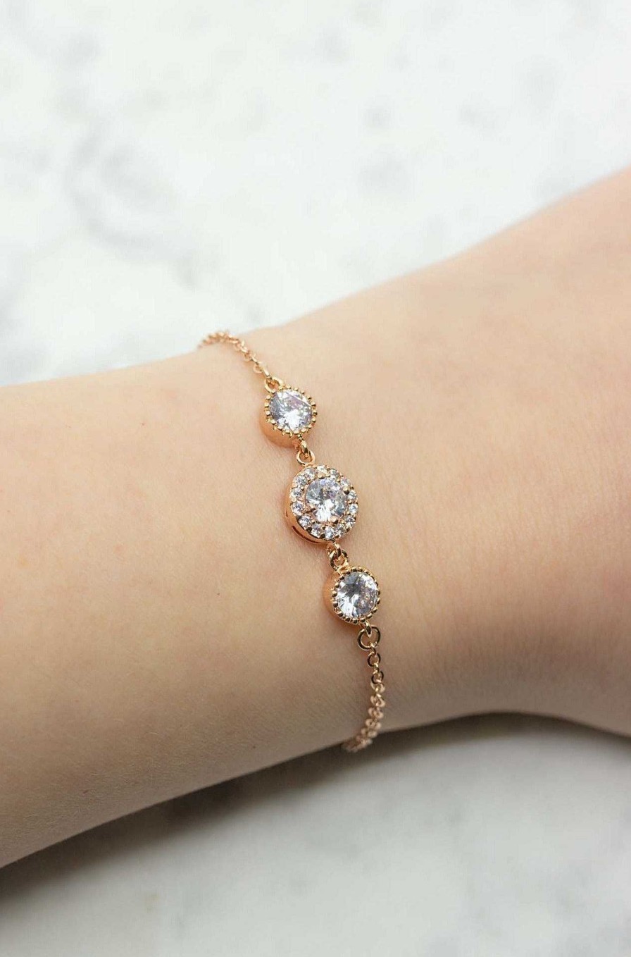 Hochzeitsschmuck Catalea | Armband Rosegold Casablanca