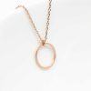 Schmuck Catalea | Kette Rosegold Kreis