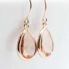 Schmuck Catalea | Ohrringe Rosegold Pfirsich Saranda