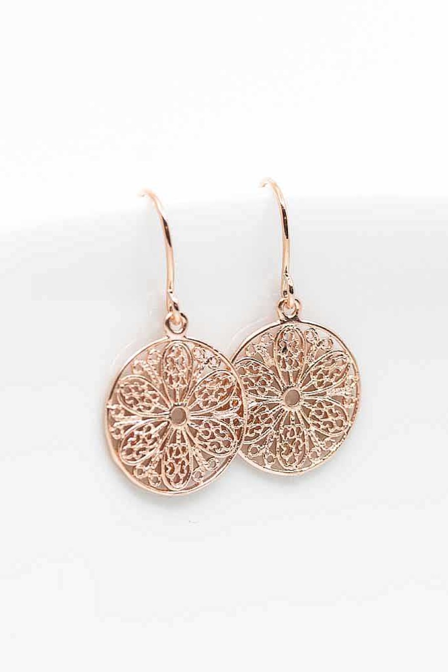 Schmuck Catalea | Ohrringe Rosegold Boho Ornamente