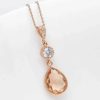 Hochzeitsschmuck Catalea | Kette Bari Rosegold Pfirsich