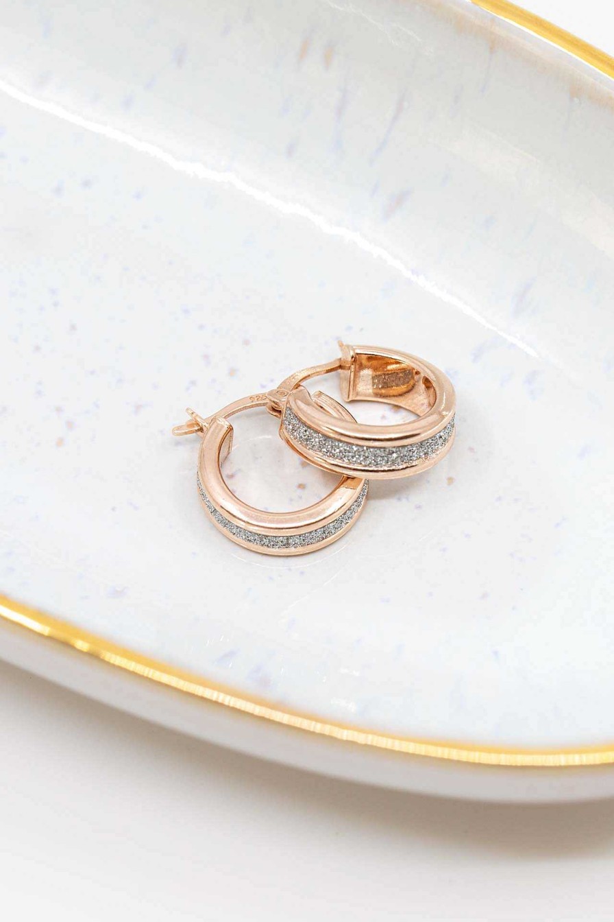 Schmuck Catalea | Creolen Aspen Rosegold