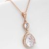 Hochzeitsschmuck Catalea | Kette Granada Rosegold