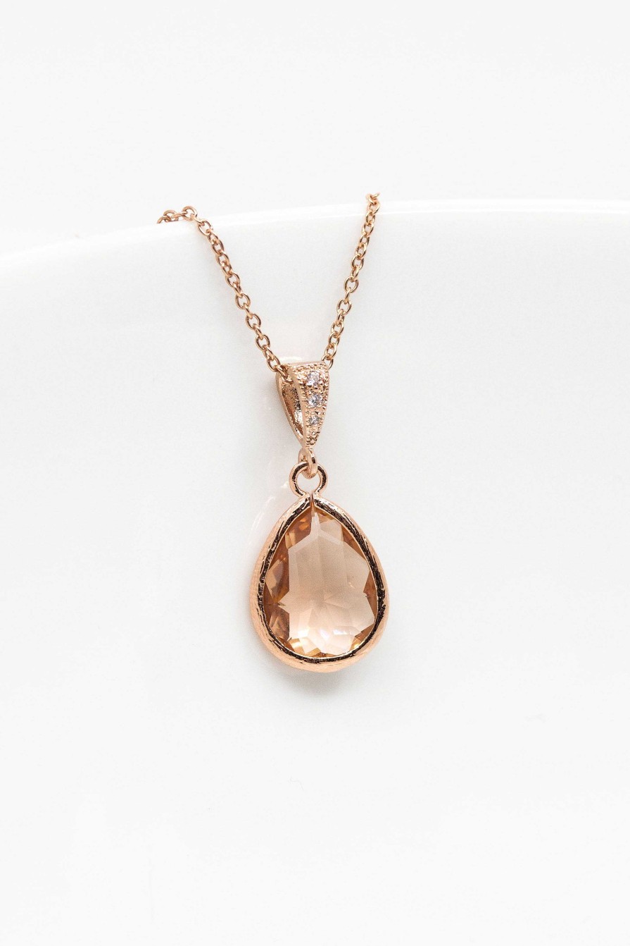 Hochzeitsschmuck Catalea | Kette Venedig Rosegold