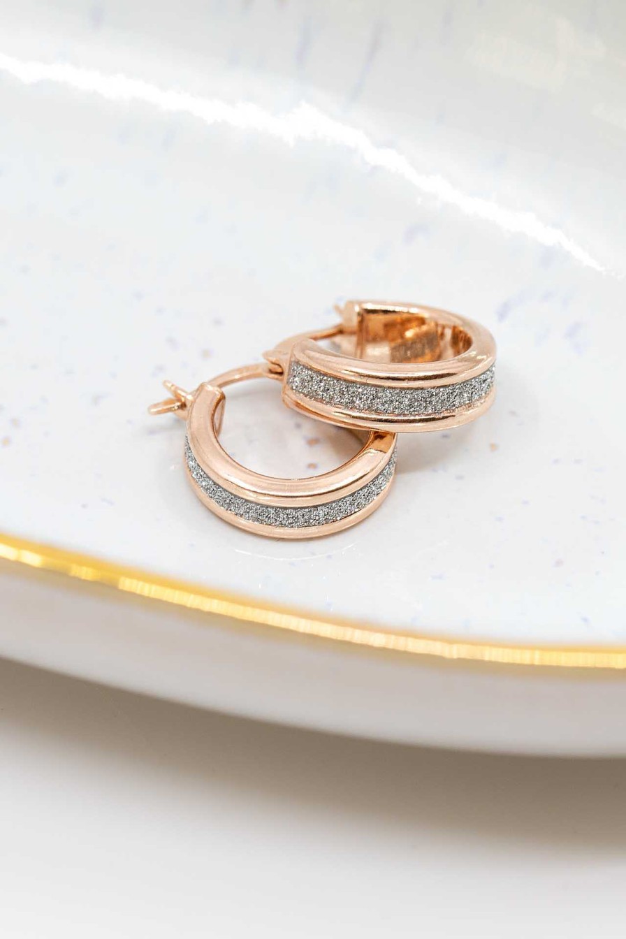 Schmuck Catalea | Creolen Aspen Rosegold