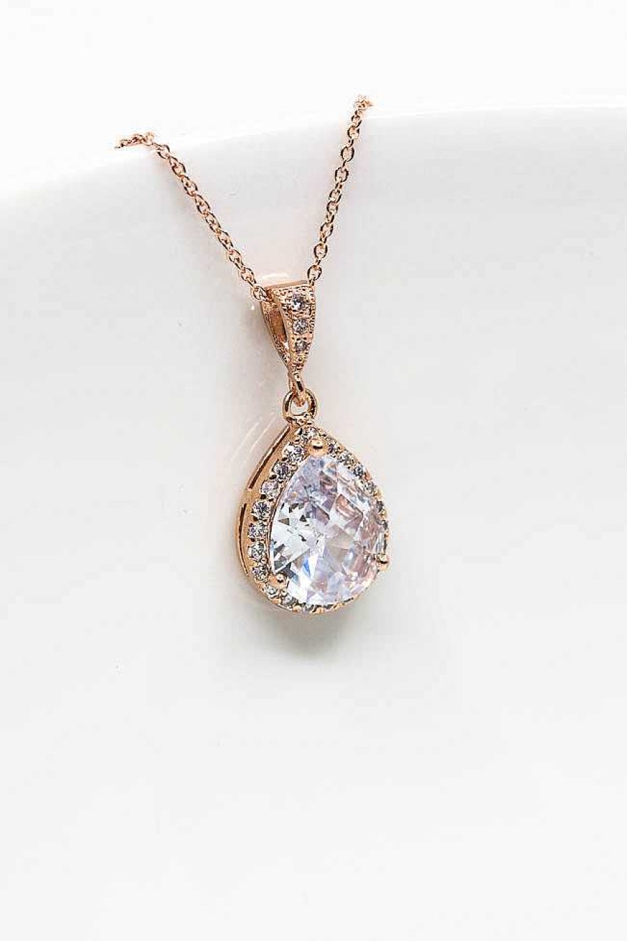 Hochzeitsschmuck Catalea | Kette Cannes Rosegold