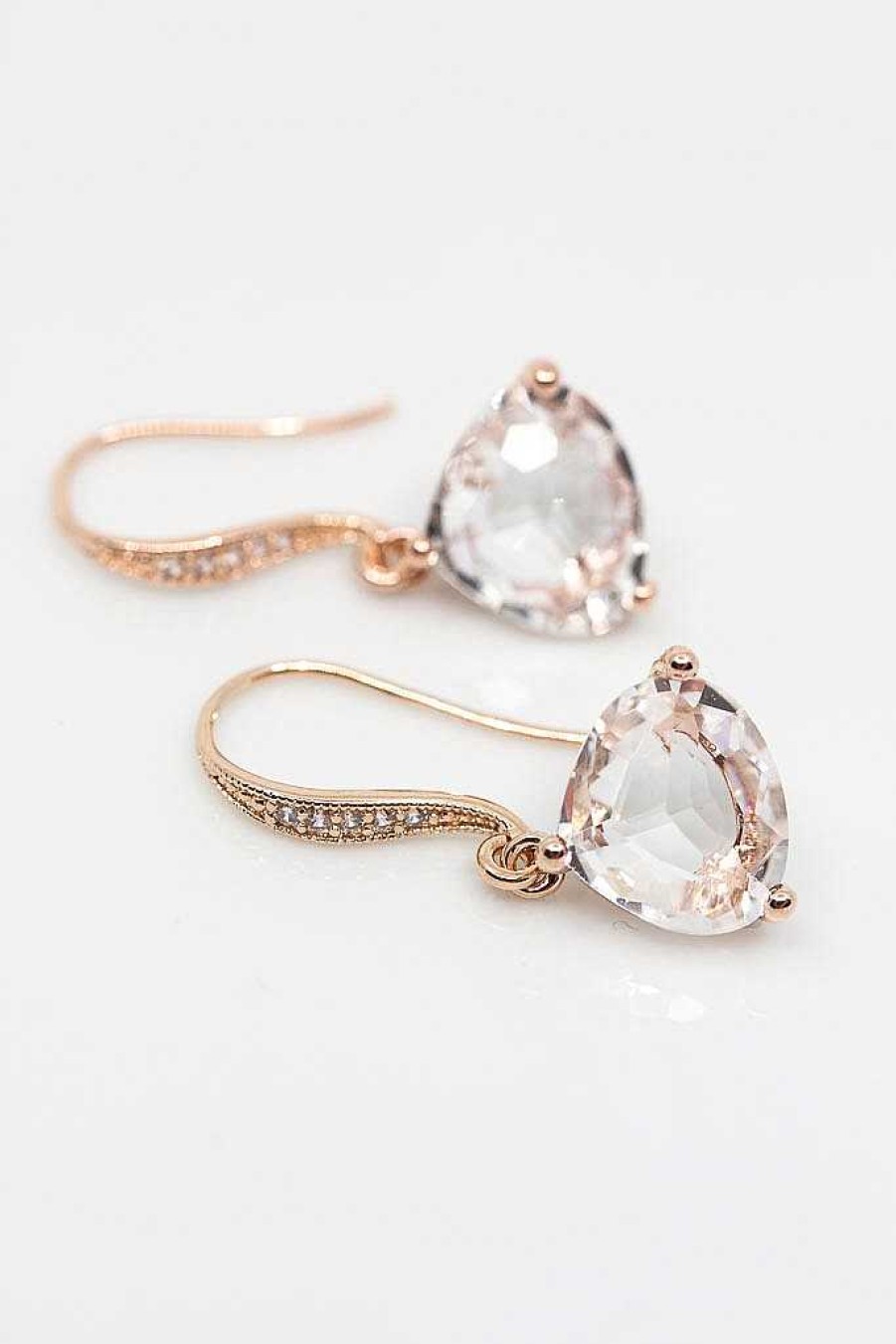 Hochzeitsschmuck Catalea | Ohrringe Delft Rosegold