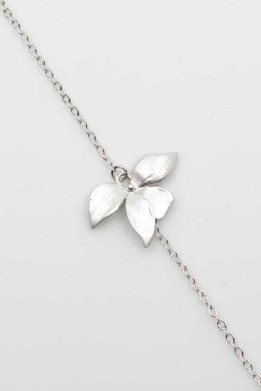 Hochzeitsschmuck Catalea | Armband Siena Silber Blume