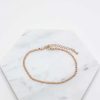 Schmuck Catalea | Armband Rosegold Pl Ttchen