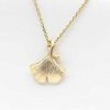 Schmuck Catalea | Kette Vergoldet Ginkgo