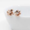 Schmuck Catalea | Ohrringe Rosegold Bl Te