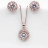 Hochzeitsschmuck Catalea | Ohrringe Sevilla Rosegold